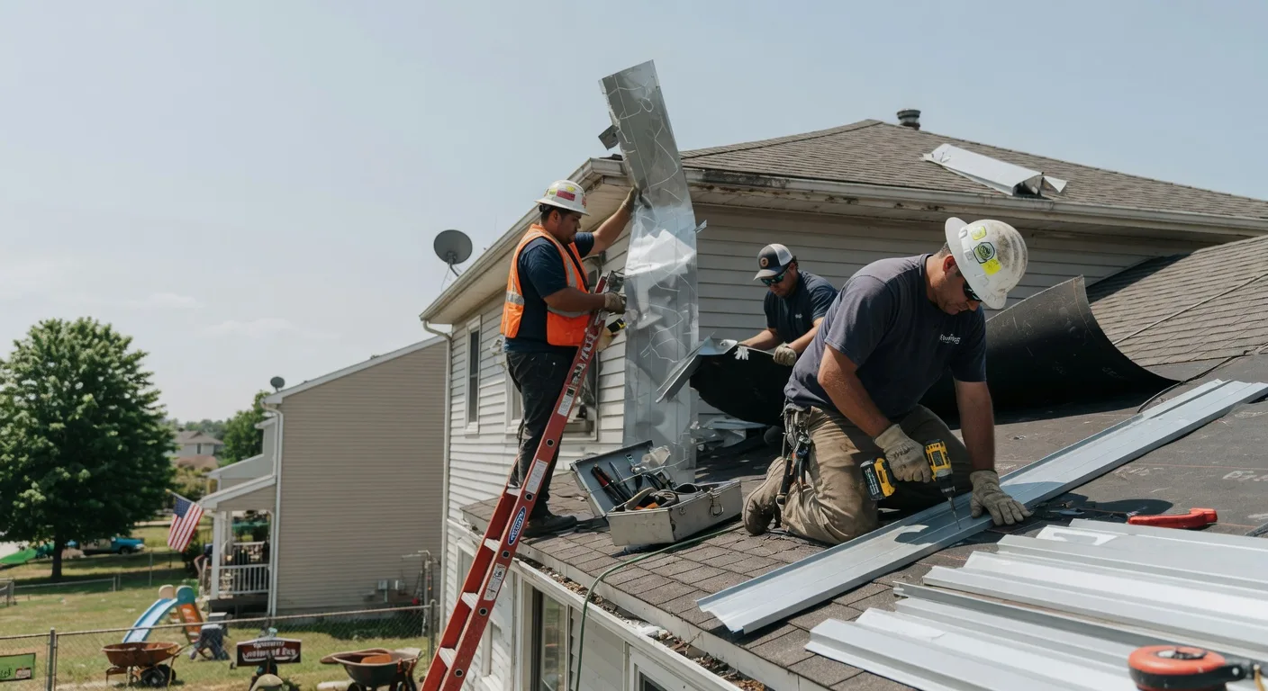 Metal Roofing Installation in Newcastle, TX near me